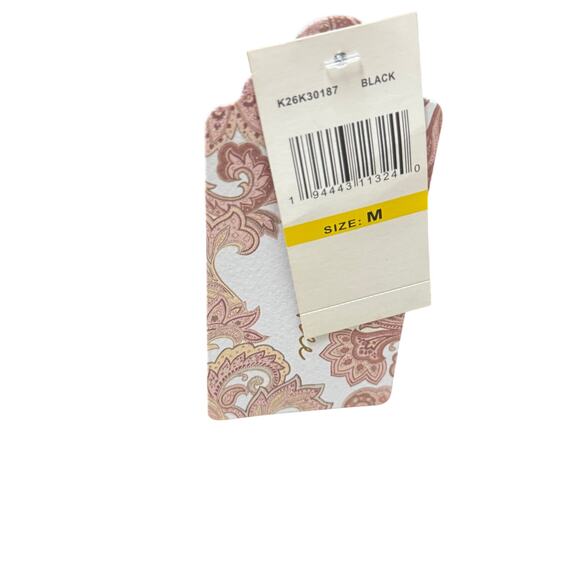 Band of the Free Black Velvet Open Back Midi Dress Tie Back Size Medium - Picture 7 of 7